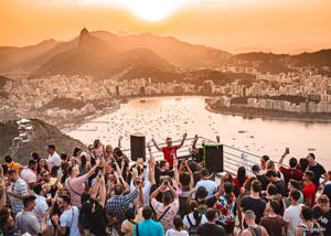 Sunset no Parque Bondinho