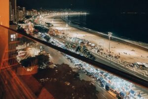 Orla Copacabana a Noite